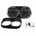 2016 Harley s lights Road glide LED Headlight Harley accessories headlight High Low Double Headlight For