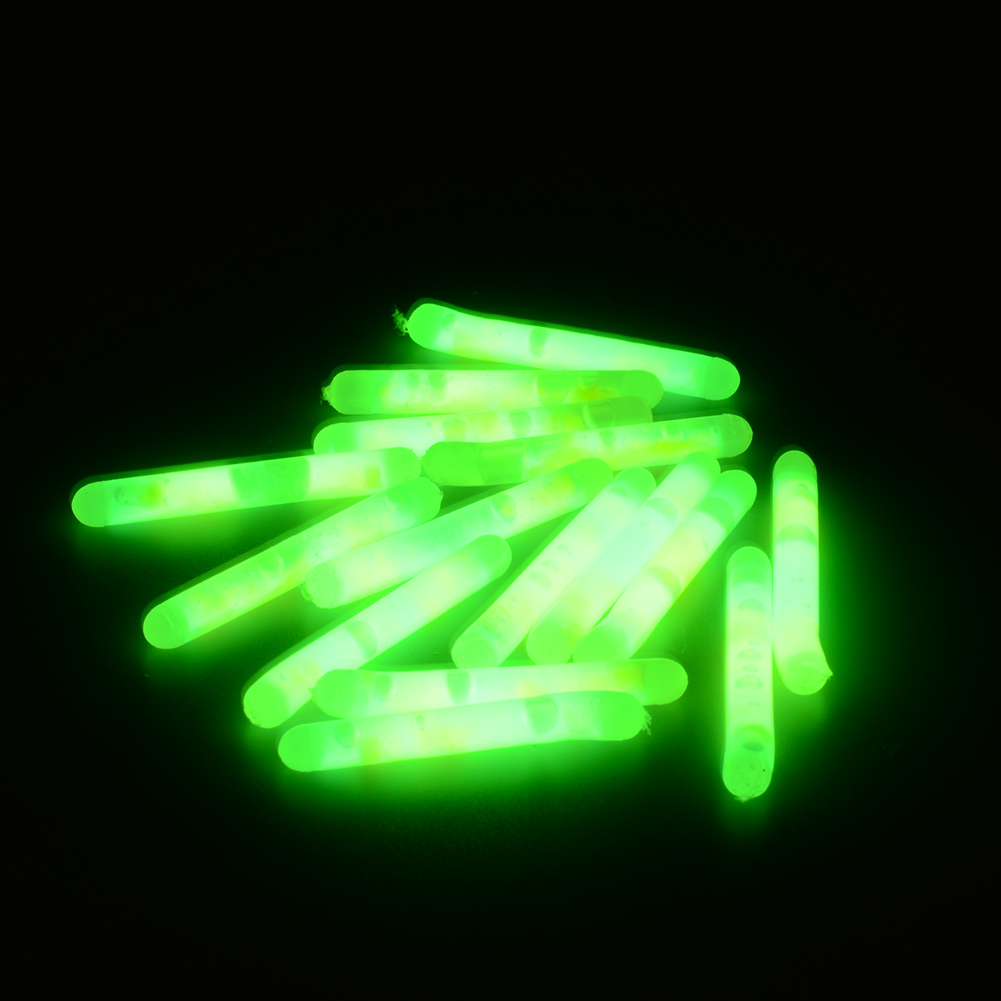 15X Mini 4 5x36mm Fishing Fish Fluorescent Lightstick Light Night Float Rod Lights Dark Glow Stick