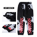 High Quality OFF WHITE Tie dye Pants Men Women Virgil Abloh Pantalon Homme 100 Cotton Hip