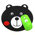Cute cartoon Anime Round mouse pad bear kumamon One Piece Chopper Luffy mousepad laptop tablet gamer