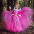 2016 New fashion Girls Princess Free Shipping Retail Princess Dress Children Dresses Summer Dress Elsa Dress