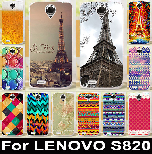 Newest Popular Cellphone Cases Covers For Lenovo S820 Hard Cover S 820 Hood Shell Bags Housing