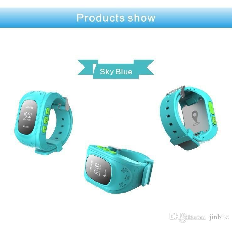  New Mini GPS Tracker Watch For Kids SOS Emergency Two Way Communication With Smart Mobile App SB-Q50