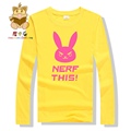 HOT DVA NERF THIS long sleeve various color high quality cotton t shirt ac230