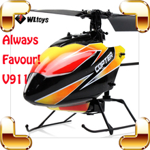 WLtoys V911 New Year Gift Single Blade RC Helicopter 2.4G 4 CH Remote Control Toys RTF Helicopter Electric Indoor Outdoor Fly