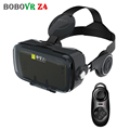 Original Black BOBOVR Z4 Helmet Leather 3D Virtual Reality Cardboard Glasses VR Headset Box for 4