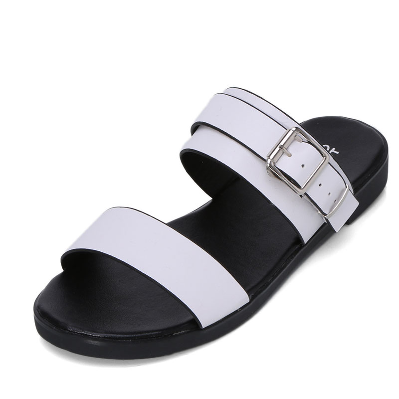 name brand slide sandals