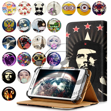 For Lenovo A536 5 Universal High Quality Flora Flip Wallet leather Holder Cell Phones Case Cover