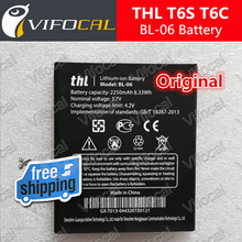 THL T6s Battery In Stock 100 Official Original BL 06 2250mAh Large Battery for THL T6