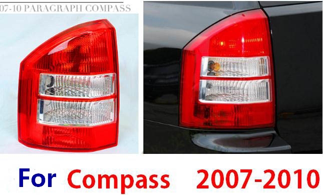 Replacement Parts for jeep compass external rear left drive right passenger side taillights brake lights 2007