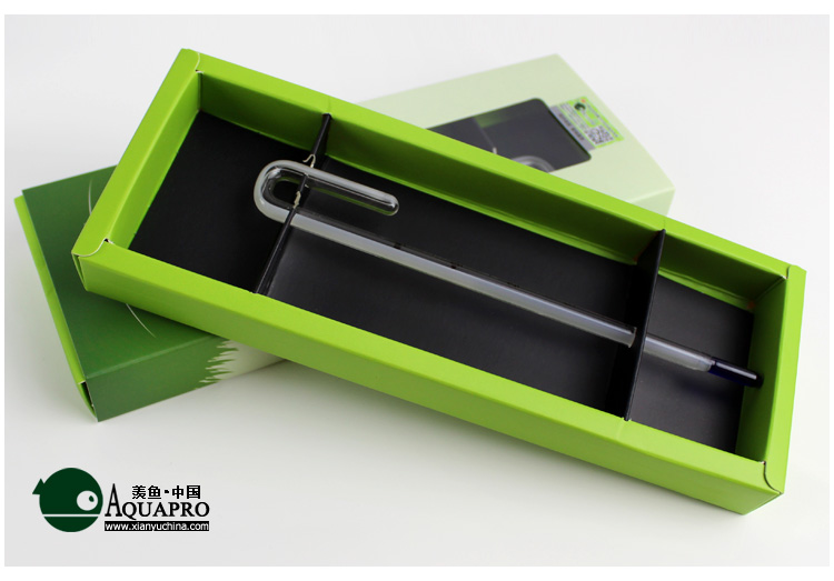 Hang on glass thermometer ADA style Ushape tempera...