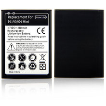 Brand New High Quailty Rechargeable Li-ion 2500mAh Replacement Battery For Samsung Galaxy S4 Mini I9190
