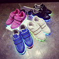 2016 New Fashion USB Rechargeable led shoes kids For Boys girls Light Up Casual kids 7