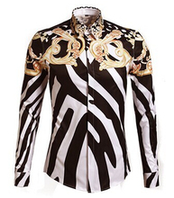 Mens zebra dress shirts