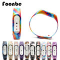1 Pcs Rainbow Series for Xiaomi 2 for Miband 2 Smart Wristband Mi Band Silicone Strap