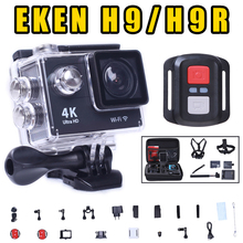 2016 Action camera Ultra HD 4K WiFi 1080P/60fps 2.0 LCD 170 lens Helmet Cam go waterproof camera pro style Original EKEN H9 H9R