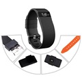 1pc New Arrival jw86 TW64s USB Charge Smart Bluetooth Sport Pedometer Waistband Sleep Heart Rate Meter