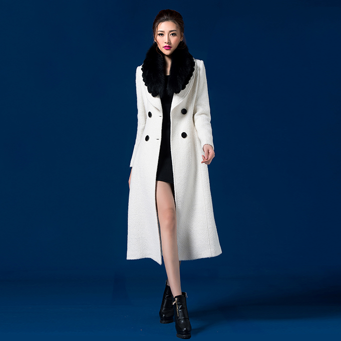 Women's winter jacket 2015 autumn new double-breasted abrigos y chaquetas mujer invierno Korean  poncho long ladies wool coat