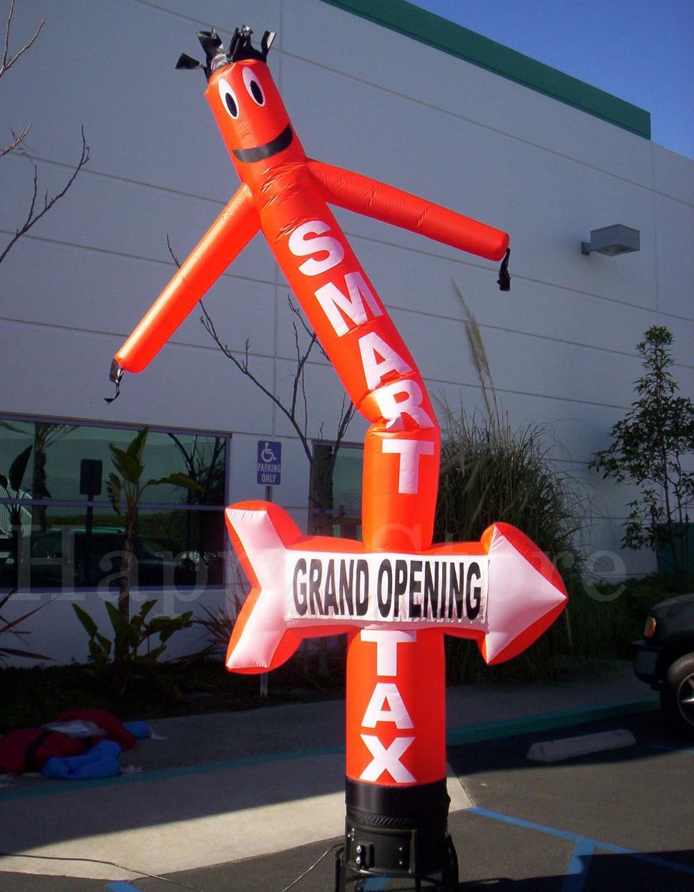 inflatable man advertising