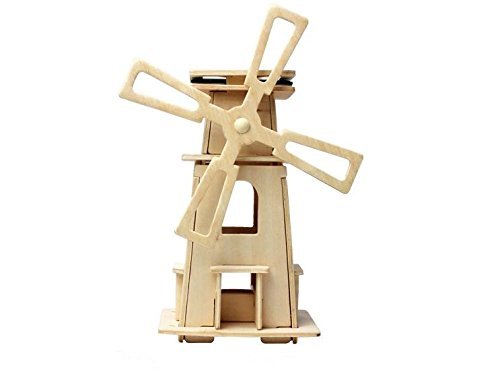 wooden windmill toy