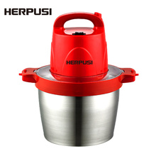 Free shipping Commercial meat grinder household electric machine cut chilli ground food dumpling stuffing broken