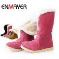 ENMAYER High Quality Sexy Winter Boots Designer Women Thigh High
