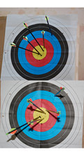10 pcs SEC 60 60 cm Archery Shooting Target Paper Bow Hunting Archery Kit
