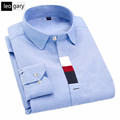 2017 New Pure Color Men Shirt Long Sleeve Dress Shirts Slim Fit Business Casual Shirt camisa