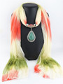 7 color multicolor scarf 2016 new arrival fashion nice chiffon rainbow colored scarf with water drop