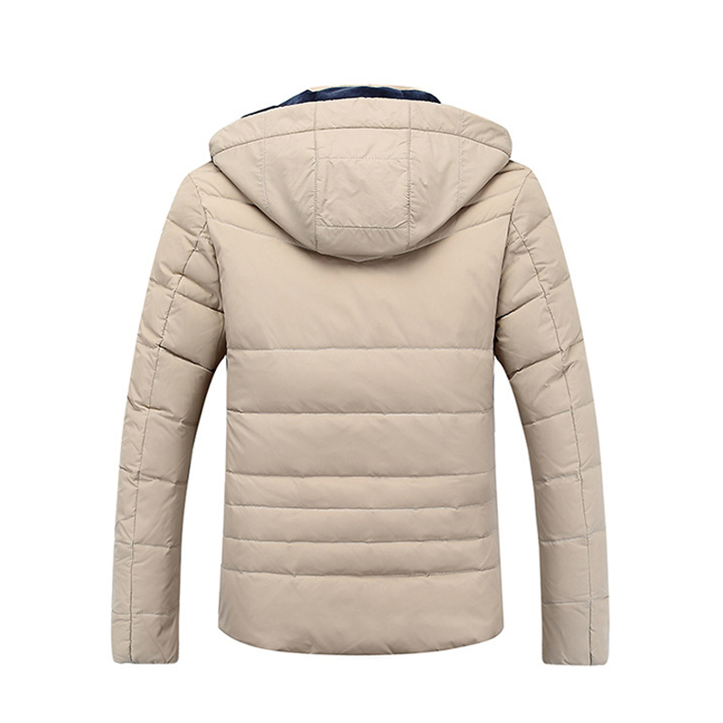 New 2015 Winter Jacket Men High Quality White Duck Down Hooded Jackets Men Clothes Winter Outdoor