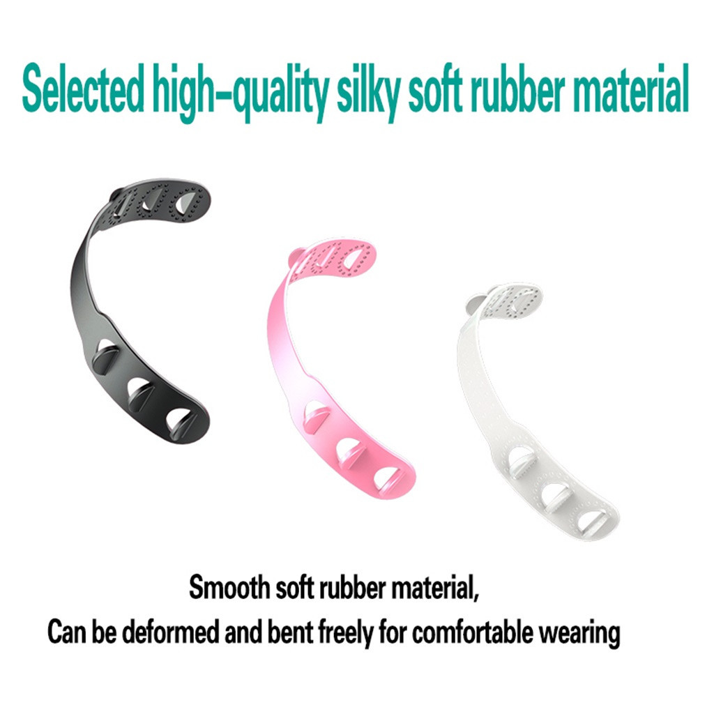 Color : Blue LNJJ 10pcs M/áscara Hebillas Tres m/áscaras de Engranajes Ajustable Extensi/ón Gancho de pl/ástico Flexible Ganchos for Earloop Cara M/áscara Facial de la Cubierta