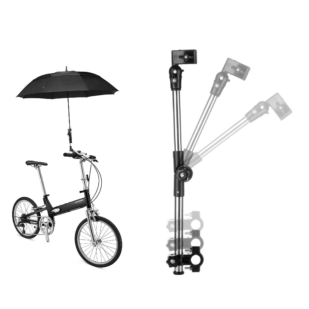 Steel Umbrella Stands Any Angle Swivel Wheelchair Bicycle N6M8 Connector I0D8 