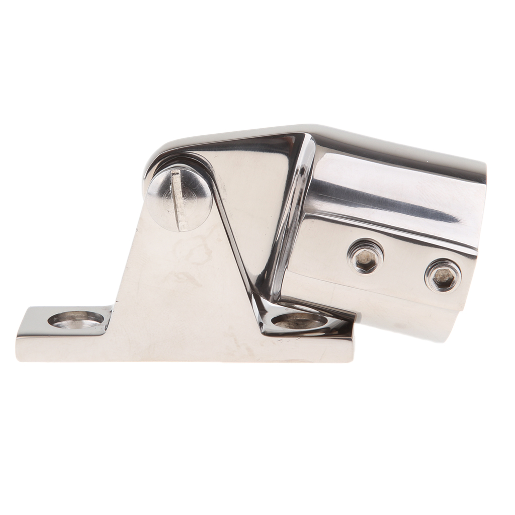 accesorio superior con pasador de liberaci/ón r/ápida par de bisagras de cubierta de dosel Bimini para barco piezas marinas de acero inoxidable Bisagra de cubierta