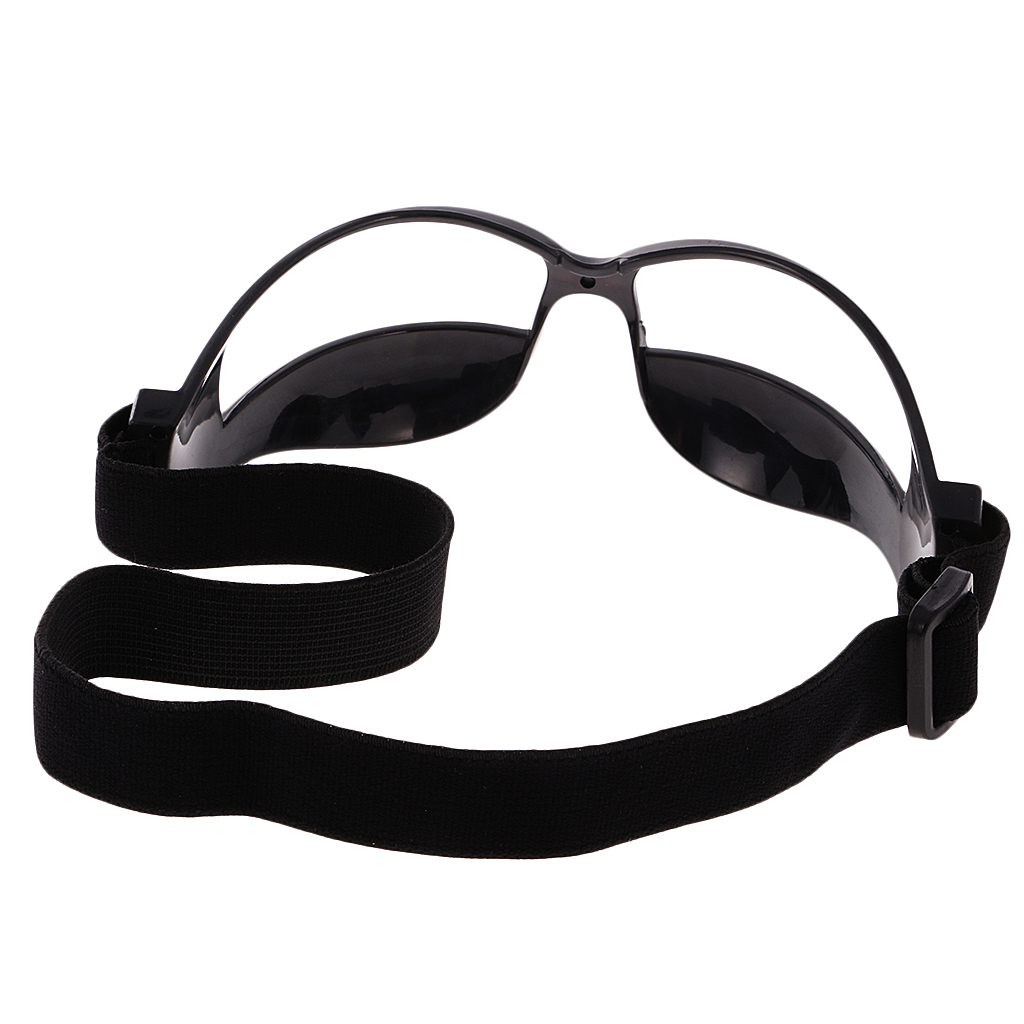 12Pcs/Lot Anti Down Basketball Dribble Dribbling Goggles Specs Professional & Universal Fit Training Glasses Black 