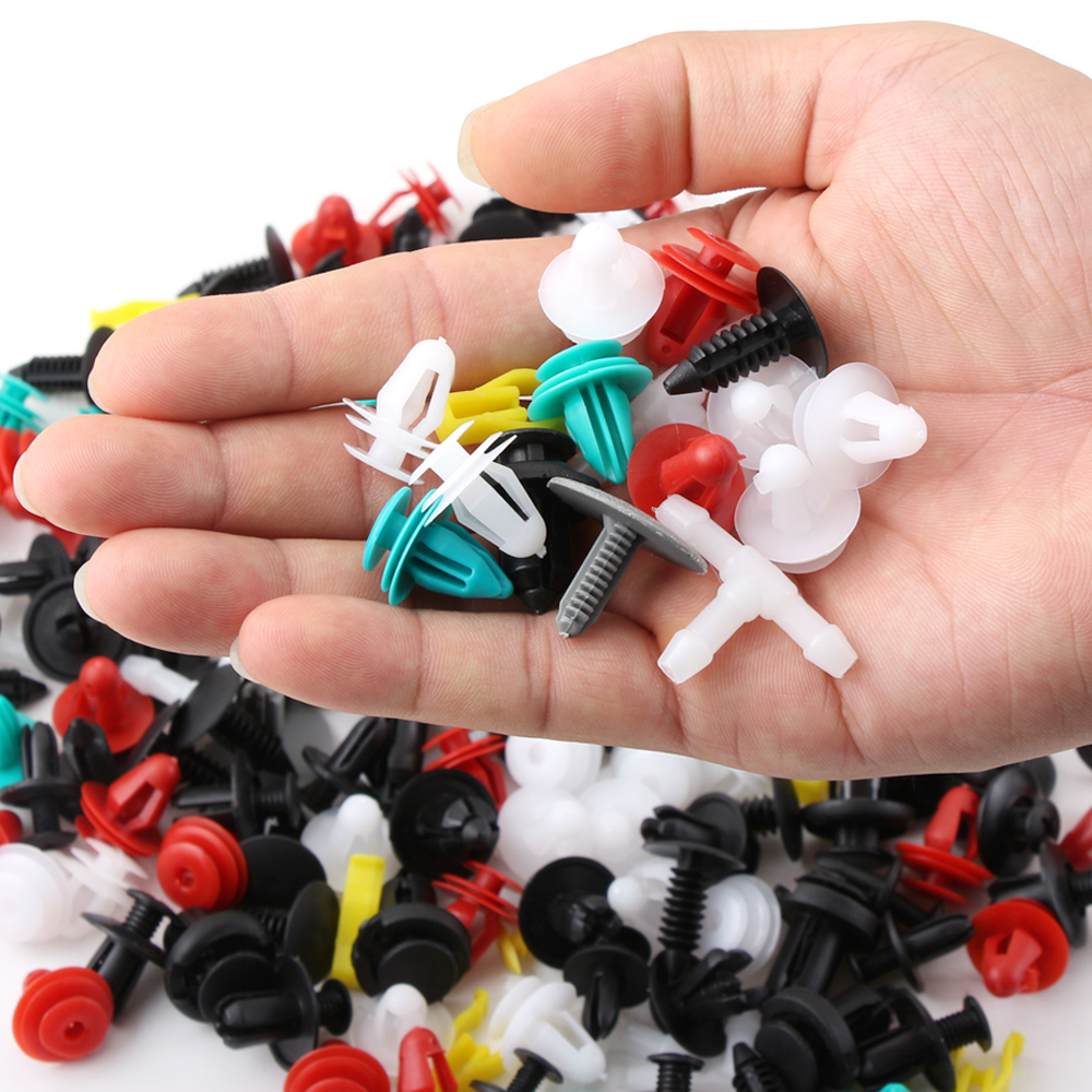50 шт. смешанные автомобильные крепежные зажимы для бампера автомобиля ...