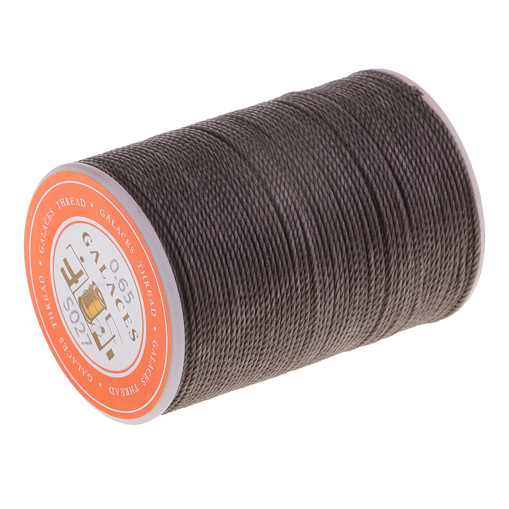 Description Picture 2 of itemStrong Polyester Leather Sewing Waxed Thread For Repair Shoes Clothes 0.65mm