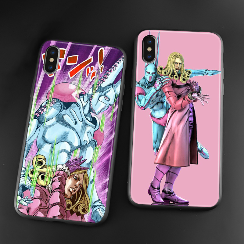 Funny Valentine D4c Jojo S Bizarre Sbr Soft Silicone Phone Case Cover Shell For Iphone 6 6s 7 8 Plus X Xr Xs 11 Pro Max Phone Case Covers Aliexpress