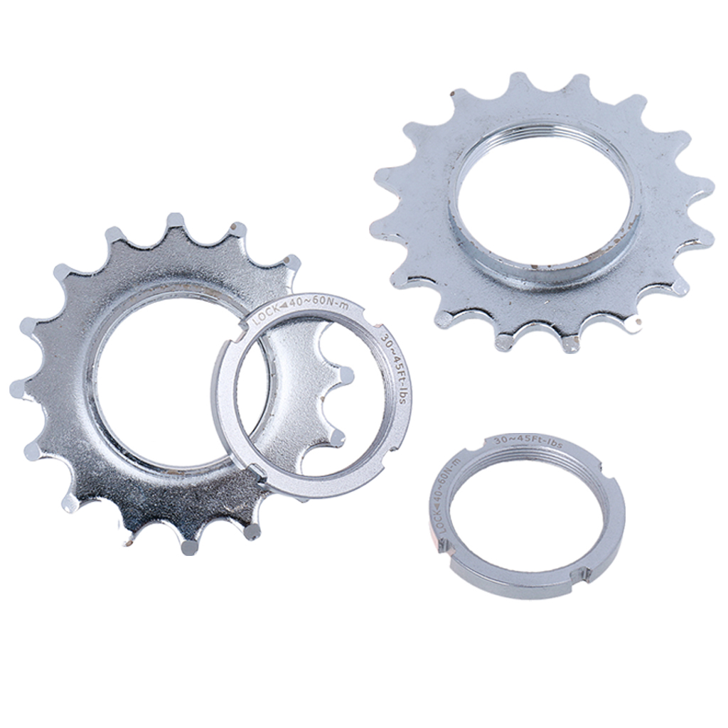 Bike Chain Rings Single Speed Wheel Sprocket Fixed Gear Bicycle Freewheel RS