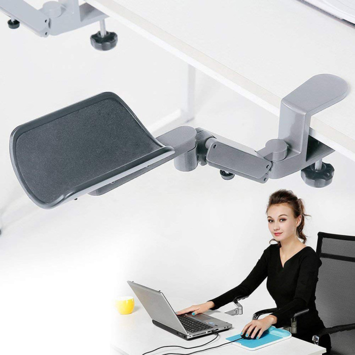 mouse computer bracket arm wrist hand rest support desk table