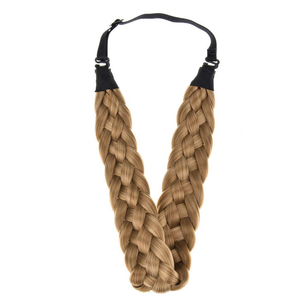 Vintage Braided Hair Band for Women & Girls