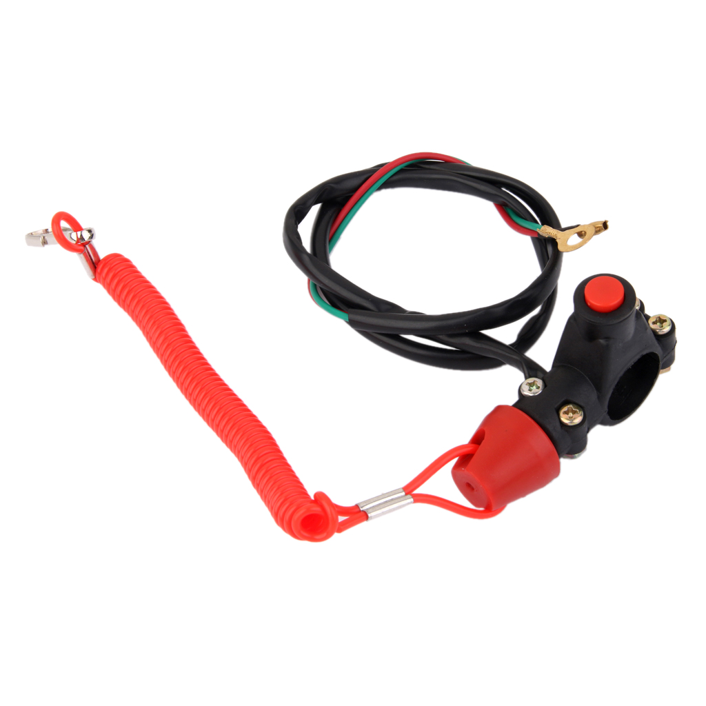 Cut Off Kill Stop Switch ATV Pocket Bike Pitbike Electric 12v 24v 36v 48v 48v