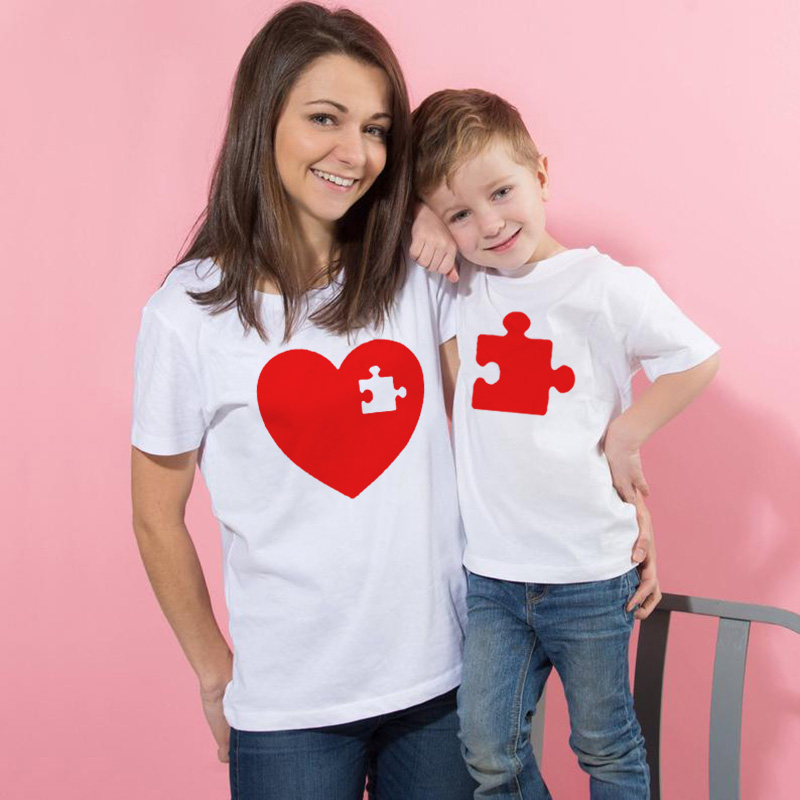 Children/'s Cute Hearts Kids T-Shirt Gift Idea Details about  / Happy Valentine/'s Day Mommy
