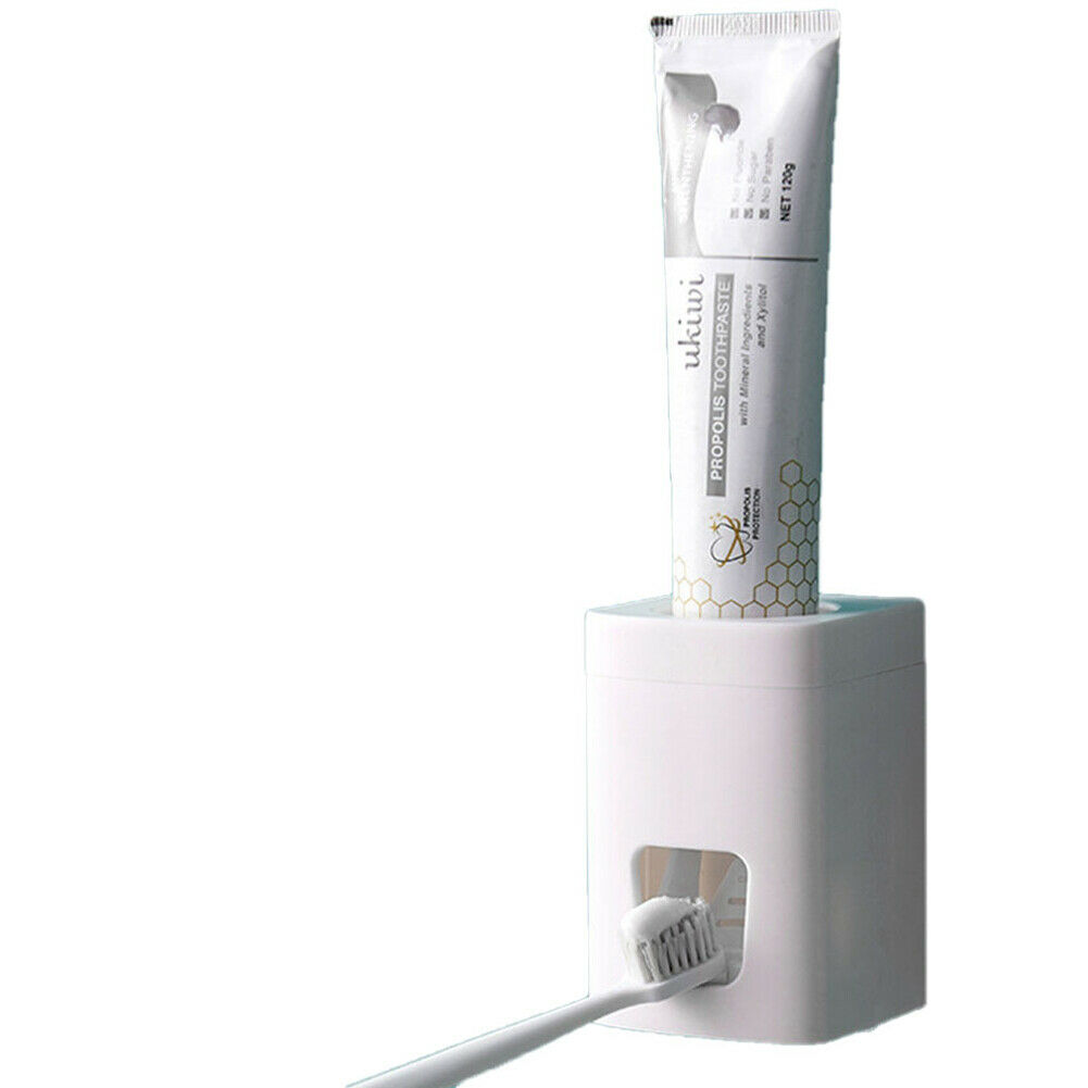 toothpaste dispenser,atomytoothpaste device automatic toothpaste squeezer dispenser toothbrush holder