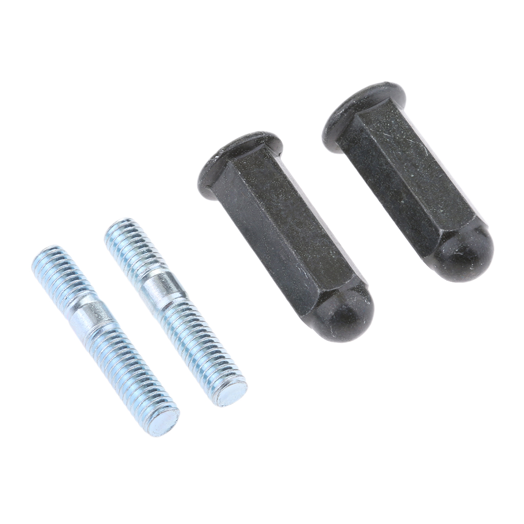 Motorcycle Exhaust Manifold Stud Set Nuts Bolts 6mm 110cc Aliexpress