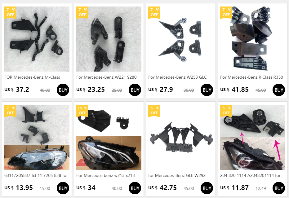 204 820 1114 A2048201114 For Mercedes Benz W204x204 C180 C200 Headlight Repair Package Lamp Catch Headlight Bracket 2048201214 Car Light Accessories Aliexpress