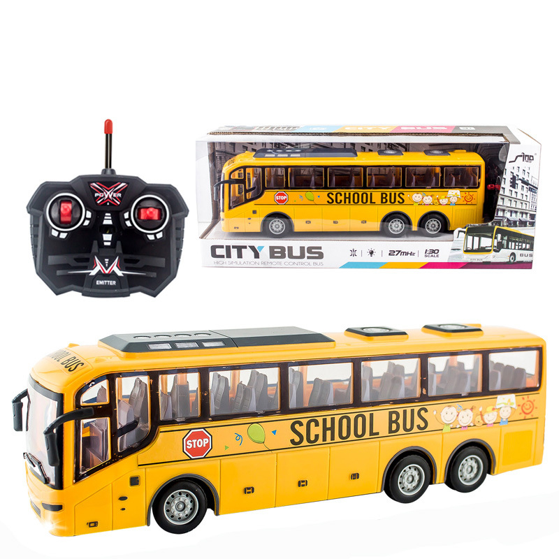 remote control car and bus