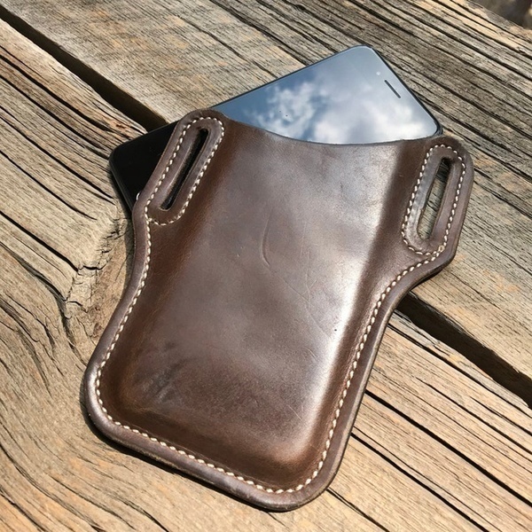leather iphone holster
