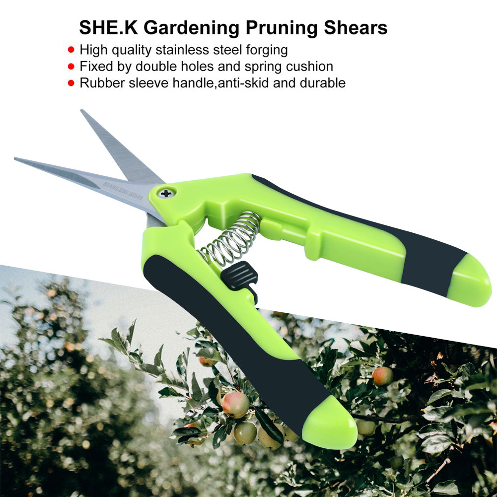 pruning shears handmade garden scissors pp handle