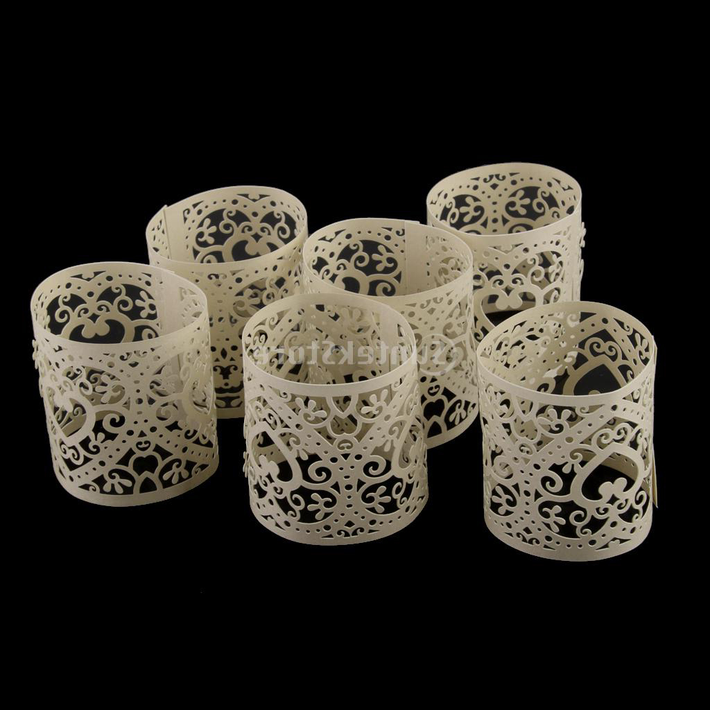 30pcs Heart Tea Light Candle Holders Flameless Candles Wrap Gift for Wedding 