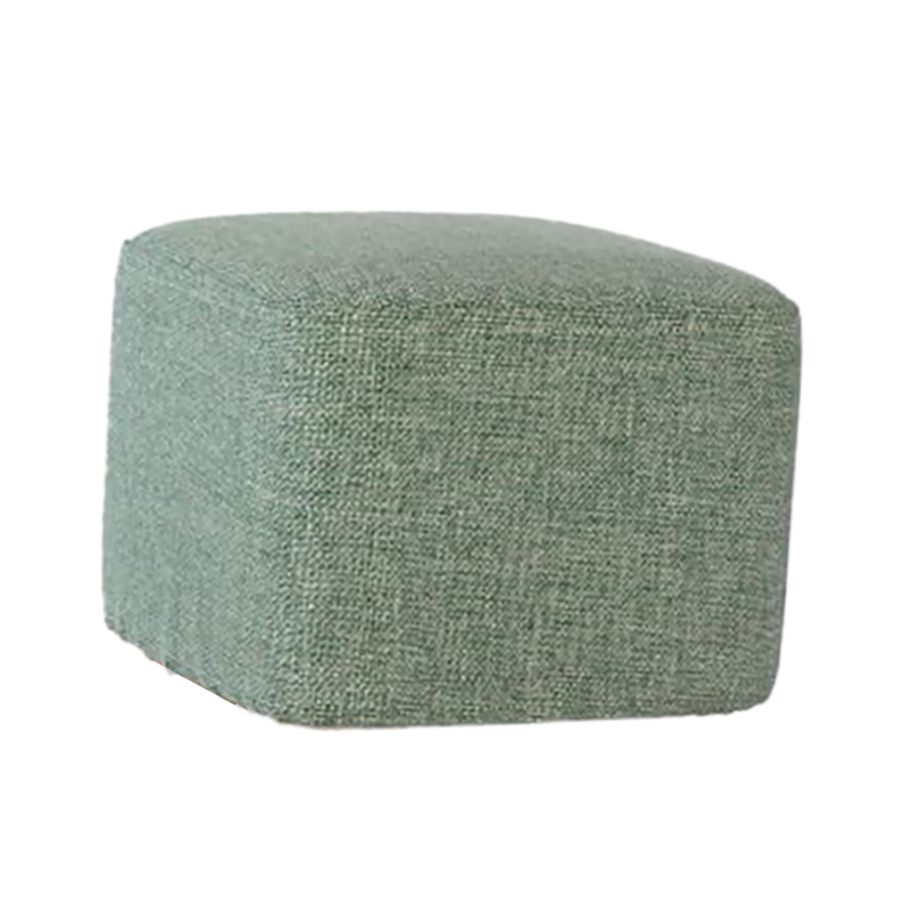 Linen Cotton Ottoman Cover Square Stool Covers Slipcover for Footstool Decor Bar Home Kitchen Hotel Office Wedding Celebration